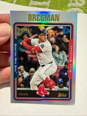 Topps Holographic Alex Bregman Card - 051/149 numbered